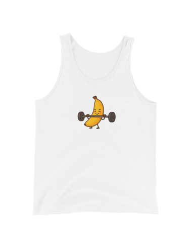 Camiseta sin manga unisex banana Workfit