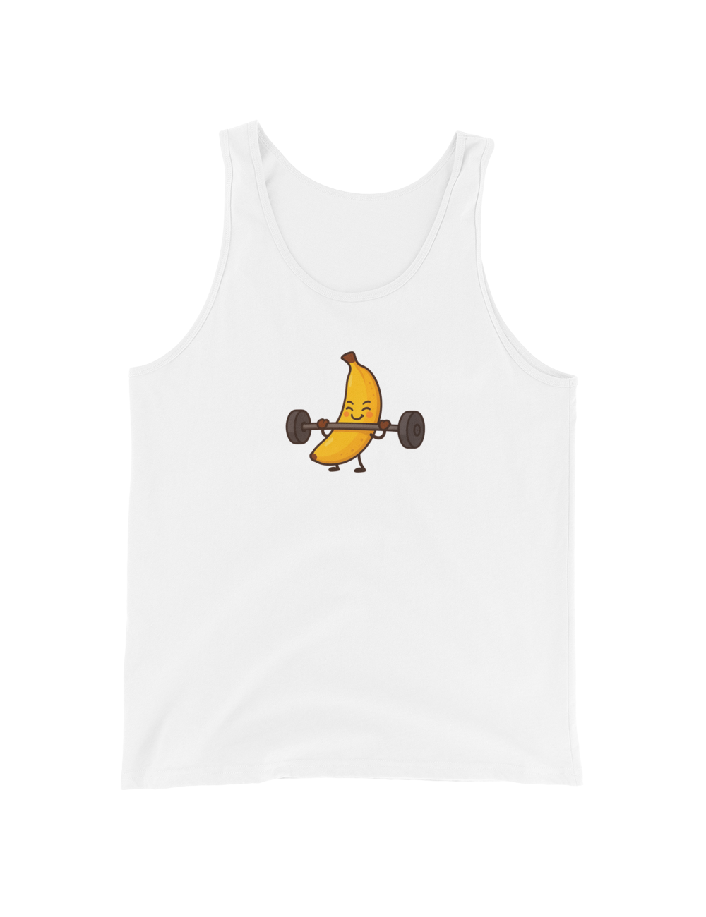 Camiseta sin manga unisex banana Workfit
