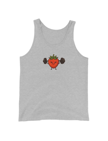 Camiseta sin manga unisex Fresa Workfit