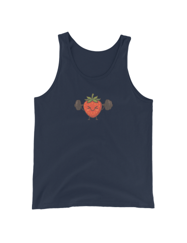 Camiseta sin manga unisex Fresa Workfit