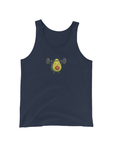 Camiseta sin manga unisex Aguacate Workfit