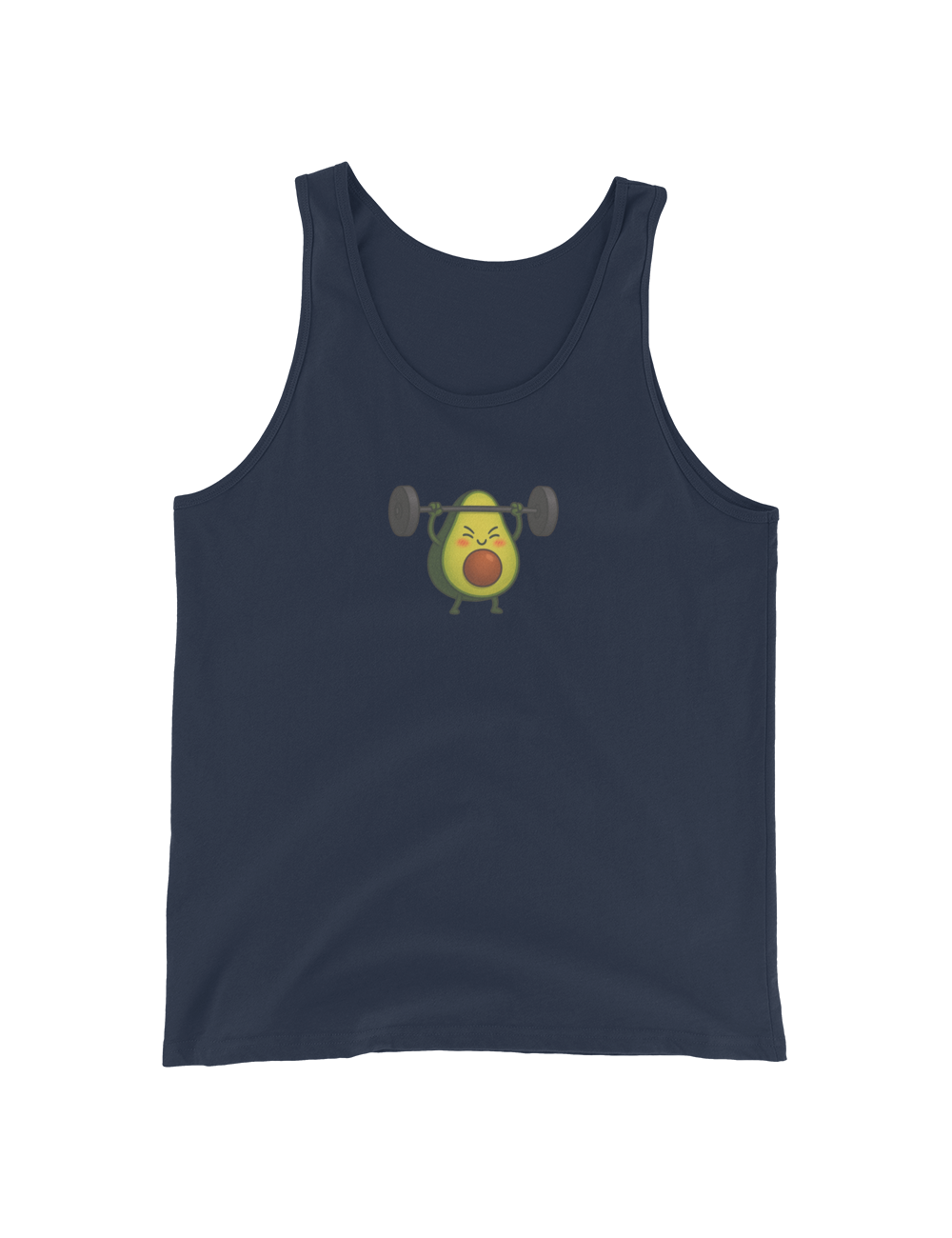 Camiseta sin manga unisex Aguacate Workfit