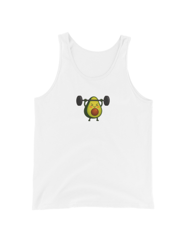 Camiseta sin manga unisex Aguacate Workfit