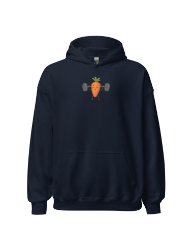 Sudadera con capucha unisex zanahoria Workfit
