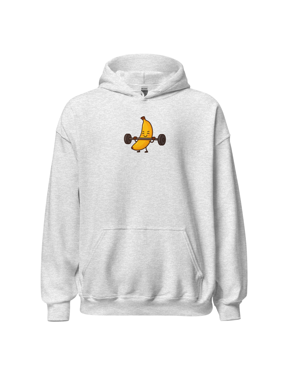 Sudadera con capucha unisex banana Workfit
