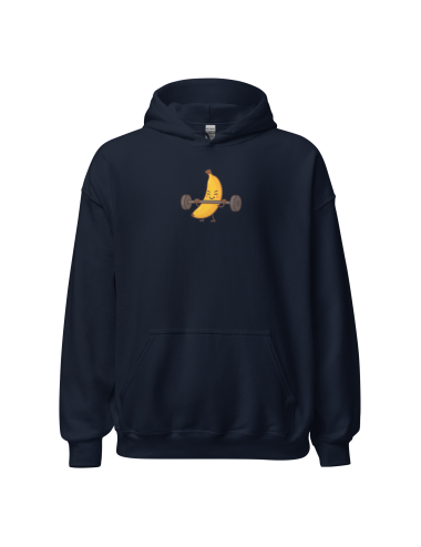 Sudadera con capucha unisex banana Workfit