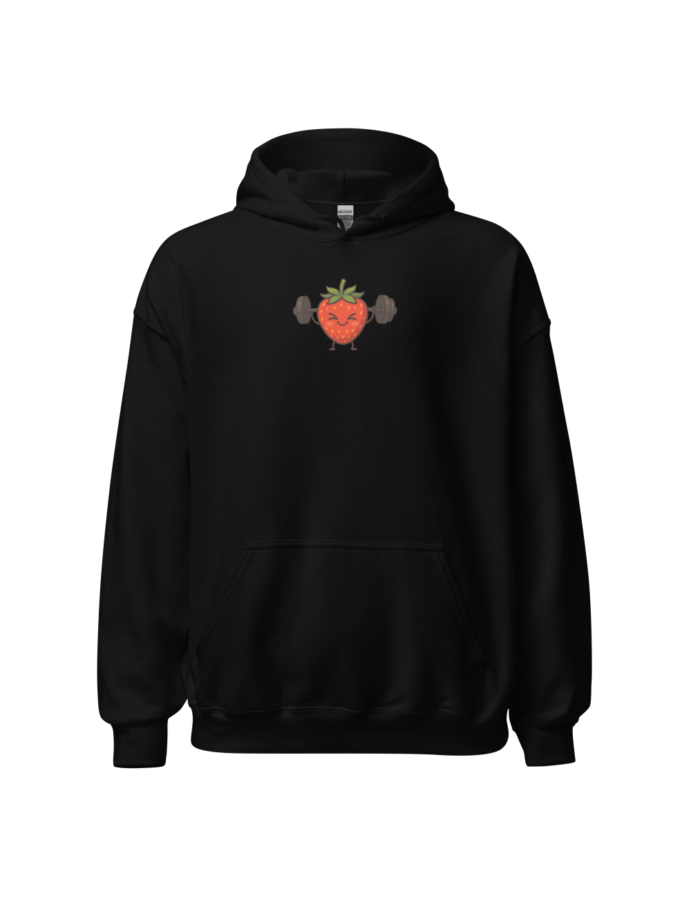 Sudadera con capucha unisex Fresa Workfit