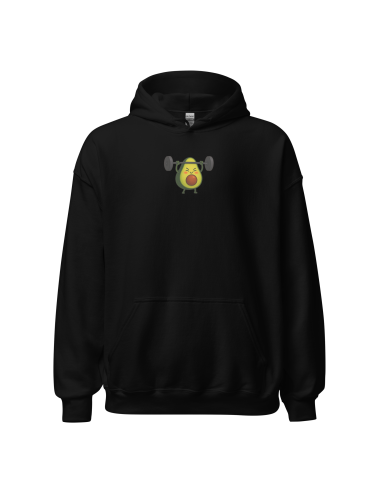 Sudadera con capucha unisex Aguacate Workfit