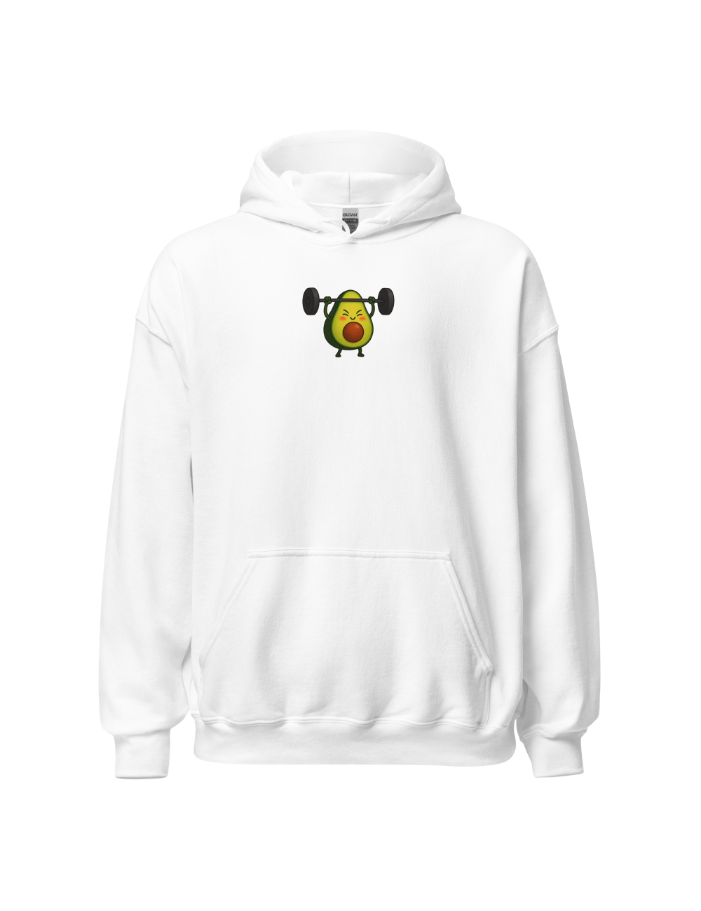 Sudadera con capucha unisex Aguacate Workfit