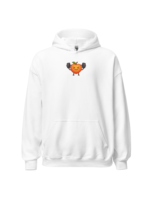 Sudadera con capucha unisex melocotón Workfit