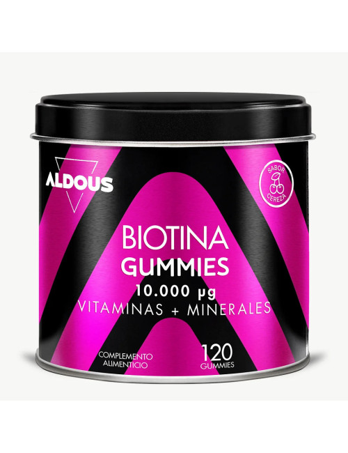 Biotina en gominolas de Aldous bio
