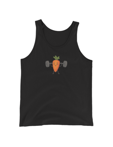 Camiseta sin manga unisex Zanahoria Workfit