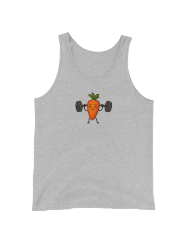 Camiseta sin manga unisex Zanahoria Workfit