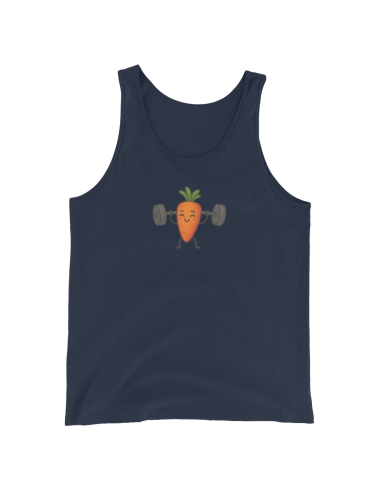 Camiseta sin manga unisex Zanahoria Workfit