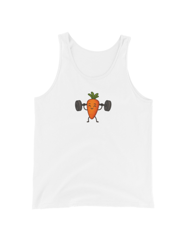 Camiseta sin manga unisex Zanahoria Workfit