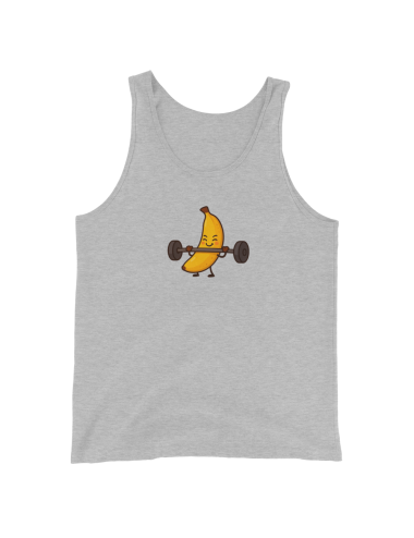 Camiseta sin manga unisex banana Workfit